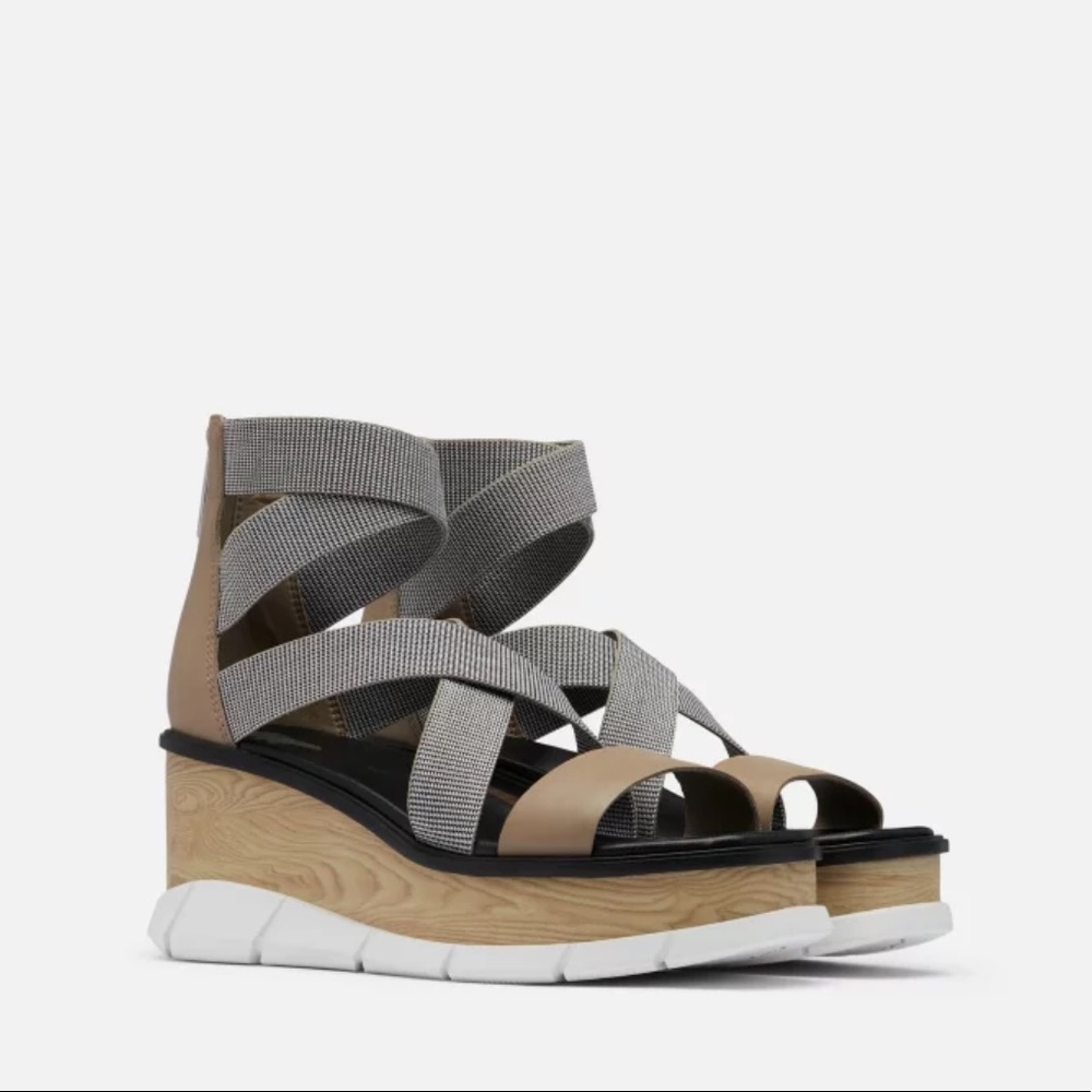 Sorel Joanie III Sport Strap Wedge Sandal